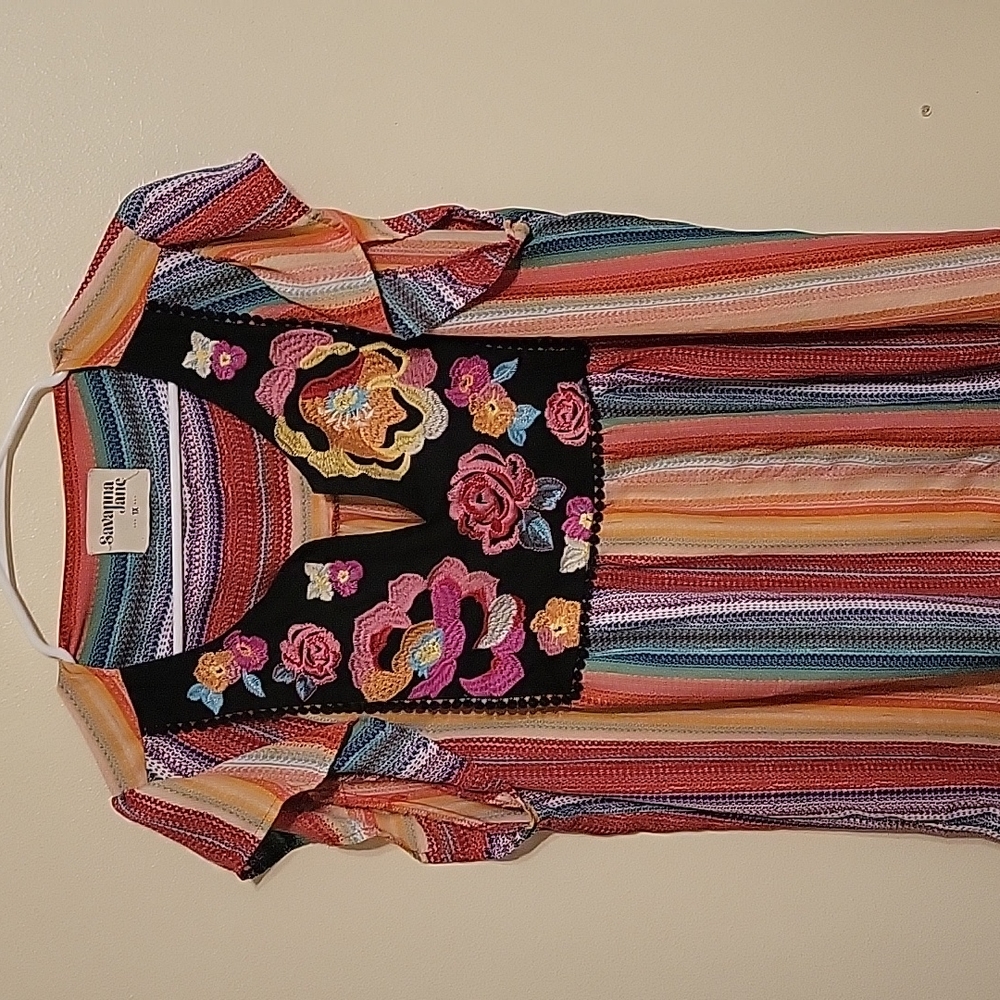 Savannah Jane multicolored sleeveless blouse